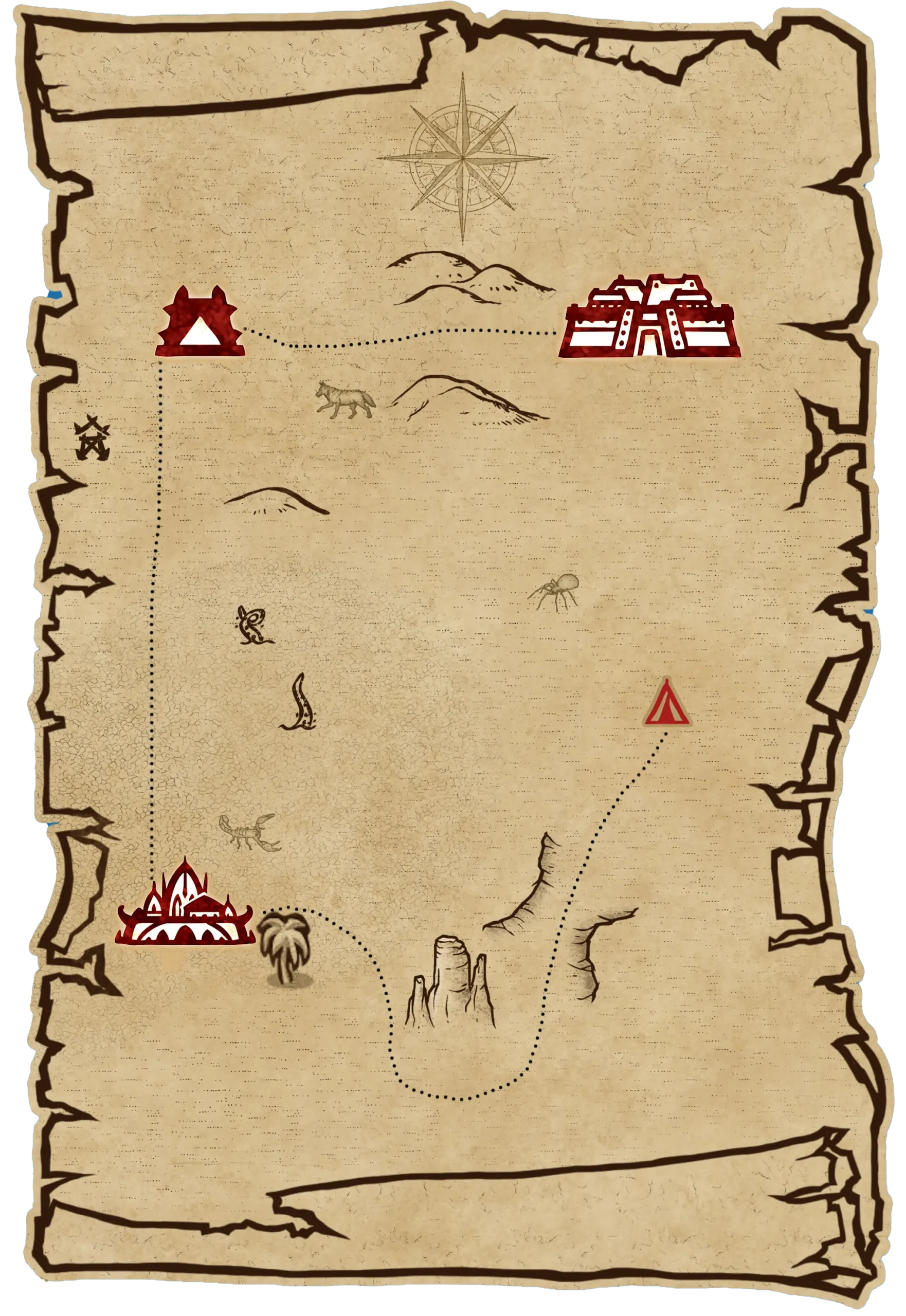 Treasure Map mobile